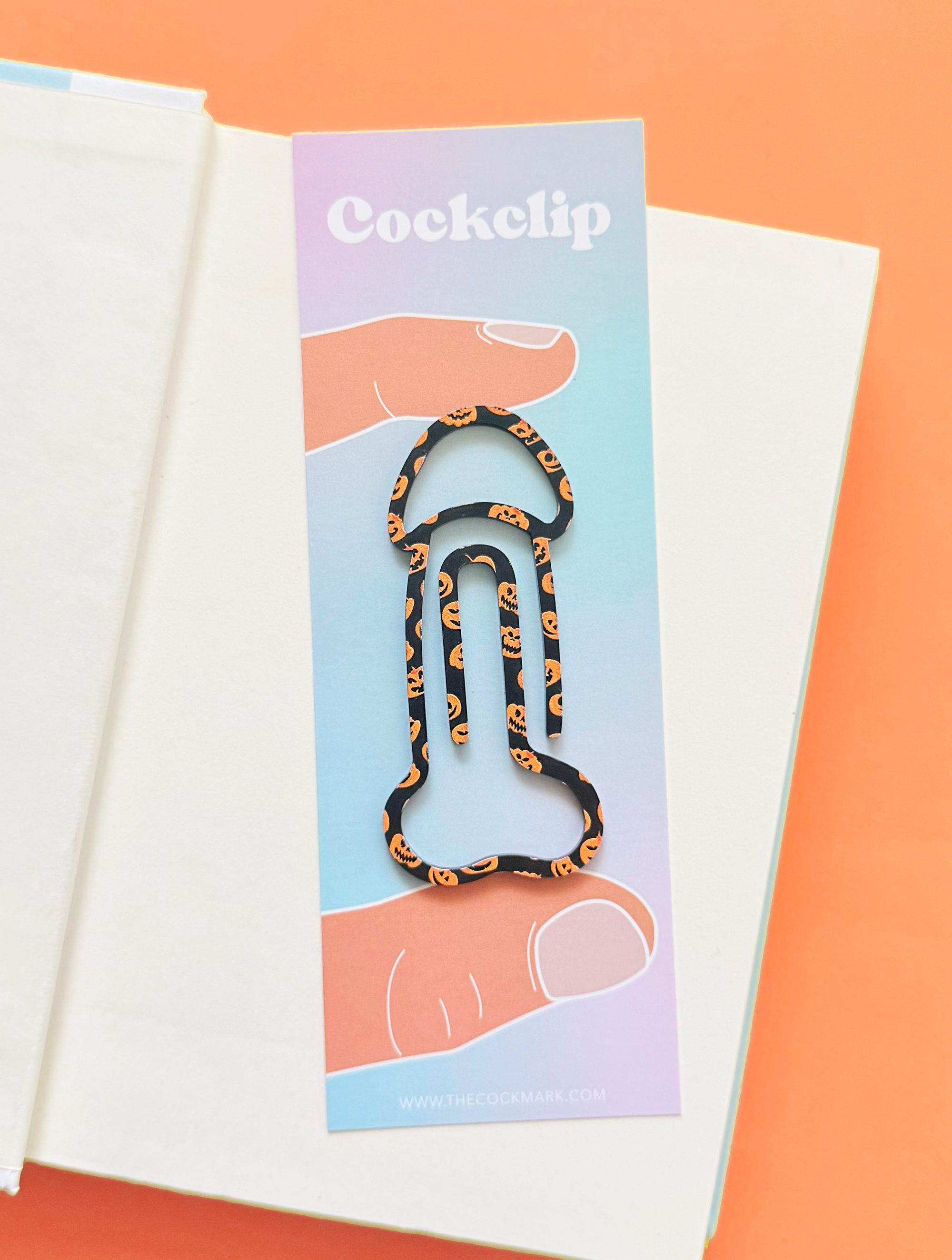 Pumpkin Cockclip