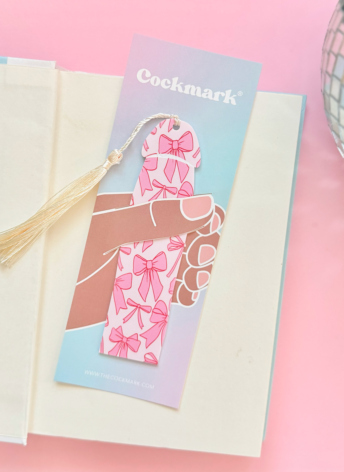 Pink Bows Cockmark