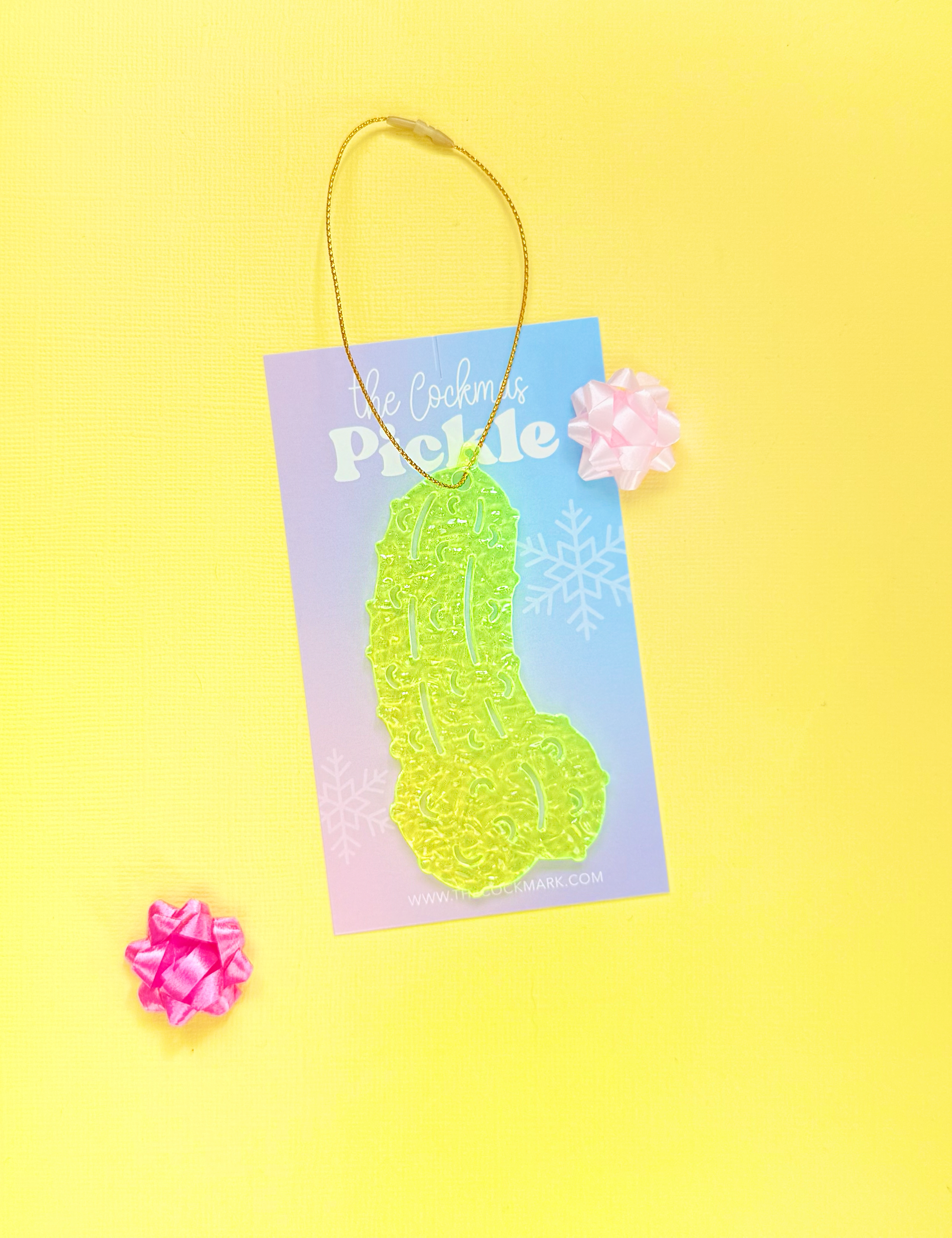 Cockmas Pickle Ornament