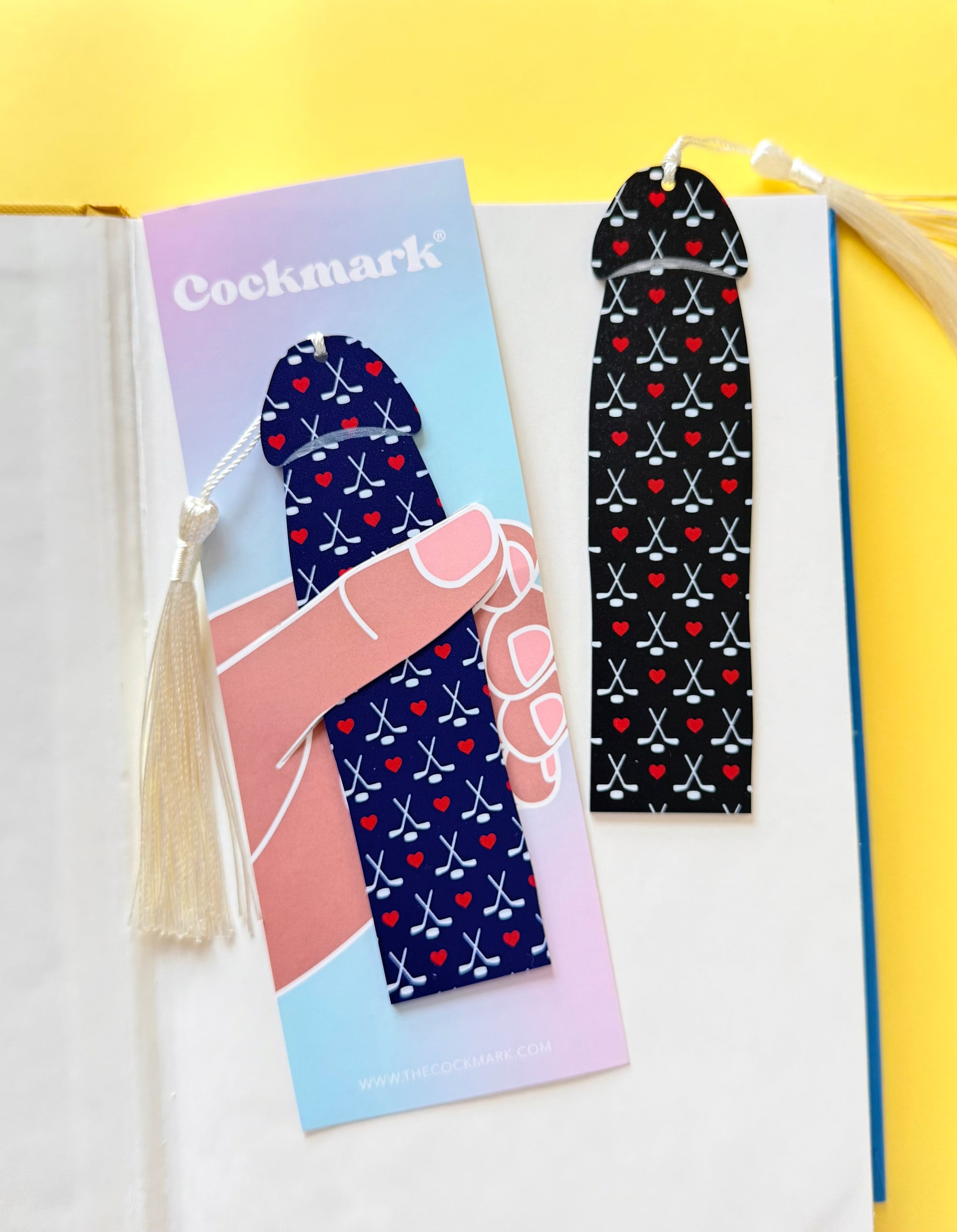 I Love Hockey Cockmark