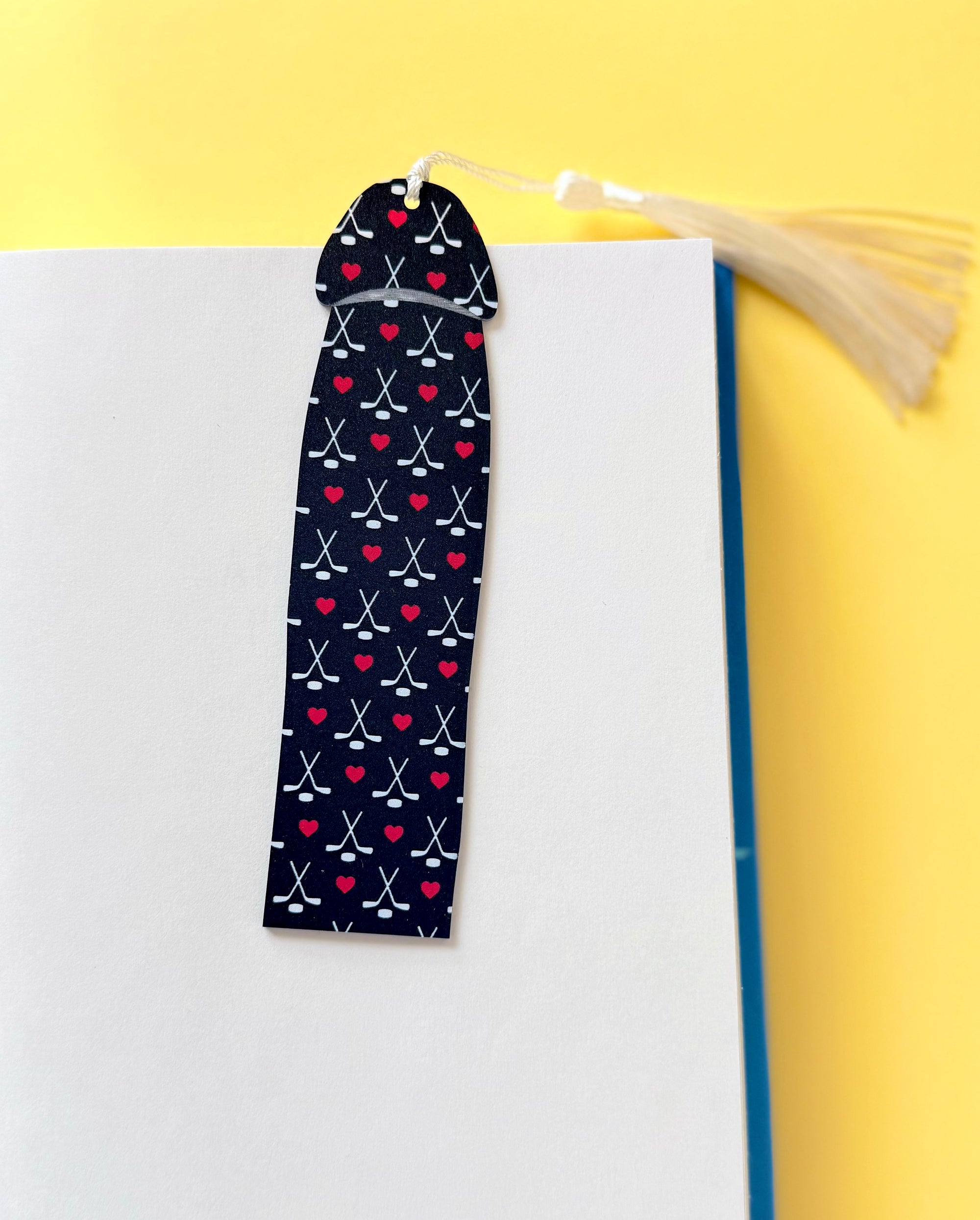 I Love Hockey Cockmark